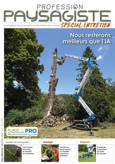 Couverture Profession Paysagiste — Hors-série n°5 — Spécial Entretien